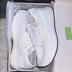 White sneakers